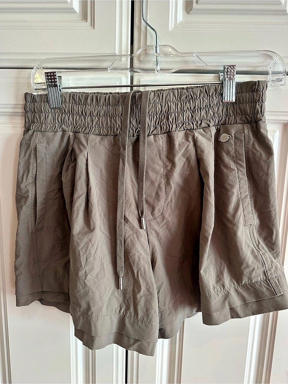 Calia Women'Small Step Up Short Athletic Shorts Brown Small